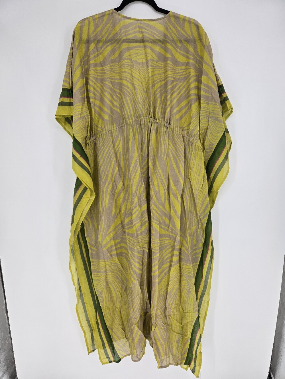 Banana Republic Kaftan Swim Coverup Green Br Palm Print NWT XS / S - Picture 5 of 7